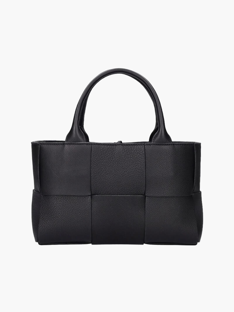 Alicia | Bolsa de couro trançado com design moderno