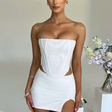 Saia Mini Alina - Branca