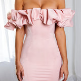 Vestido Mini Allie - Rosa Bebê