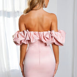 Vestido Mini Allie - Rosa Bebê