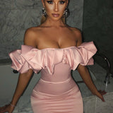 Vestido Mini Allie - Rosa Bebê