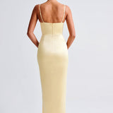 Vestido Maxi Alora - Limão