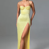 Vestido Maxi Alora - Limão