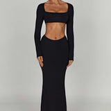 Vestido Maxi Amari - Preto