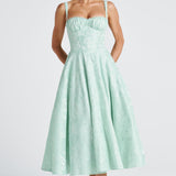 Vestido Midi Amity - Menta