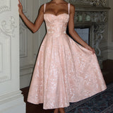 Vestido Midi Amity - Pêssego Suave