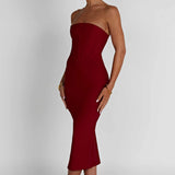 Vestido Midi Amore - Vermelho