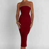 Vestido Midi Amore - Vermelho