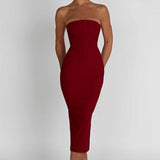 Vestido Midi Amore - Vermelho