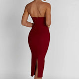 Vestido Midi Amore - Vermelho