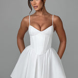 Vestido Mini Analeigh - Marfim