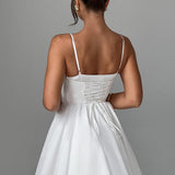 Vestido Mini Analeigh - Marfim