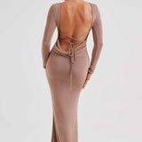 Vestido Maxi Anastassia - Chocolate