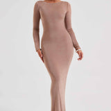 Vestido Maxi Anastassia - Chocolate