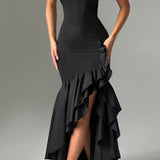 Vestido Maxi Angelina - Preto