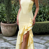 Vestido Maxi Angelina - Limão