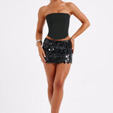 Saia Mini Anissa - Preta