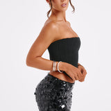 Saia Mini Anissa - Preta