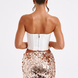 Saia Mini Anissa - Dourada