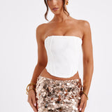 Saia Mini Anissa - Dourada