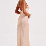 Vestido Maxi Anja - Champagne