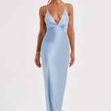 Vestido Maxi Anja - Turquesa