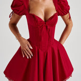 Vestido Mini Annie - Vermelho