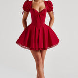 Vestido Mini Annie - Vermelho