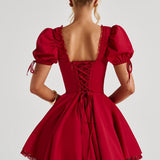 Vestido Mini Annie - Vermelho