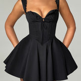 Vestido Mini Antonella - Preto