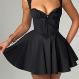 Vestido Mini Antonella - Preto