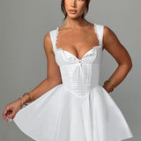 Vestido Mini Antonella - Marfim