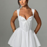 Vestido Mini Antonella - Marfim