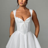 Vestido Mini Antonella - Marfim