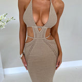 Vestido Maxi Arabella - Bege