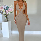 Vestido Maxi Arabella - Bege