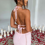 Vestido Maxi Arabella - Rosa Bebê