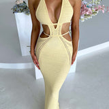 Vestido Maxi Arabella - Limão