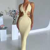 Vestido Maxi Arabella - Limão