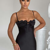 Vestido Midi Ardelle - Preto