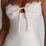 Vestido Midi Ardelle - Marfim