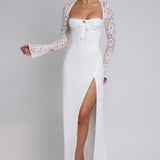 Vestido Maxi Aria - Marfim