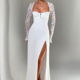 Vestido Maxi Aria - Marfim