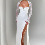 Vestido Maxi Aria - Marfim