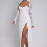 Vestido Maxi Aria - Marfim