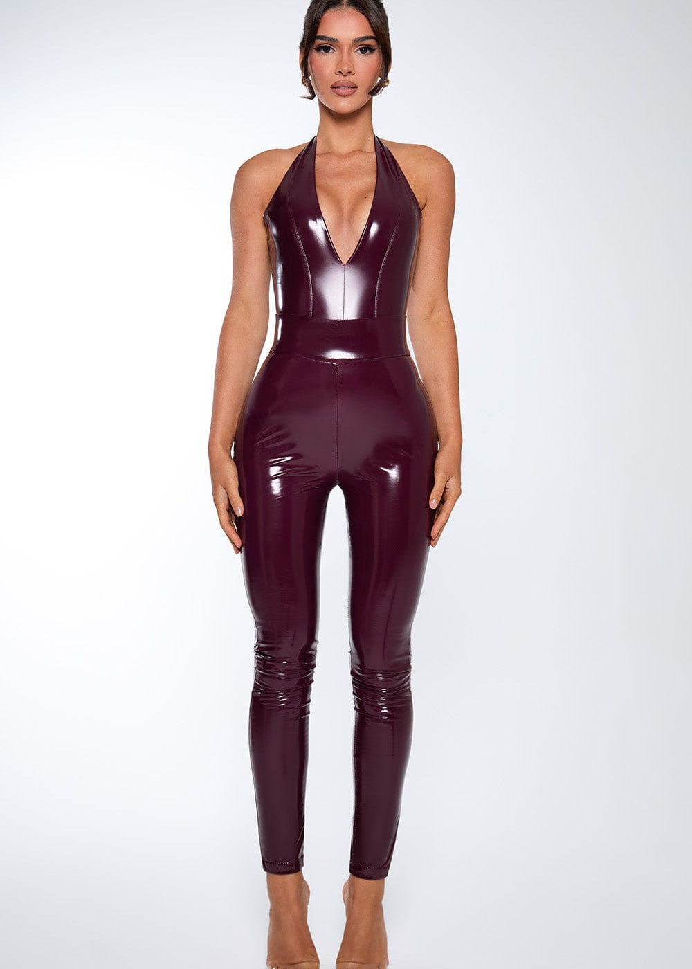 Calças Arianna - Verniz Cereja