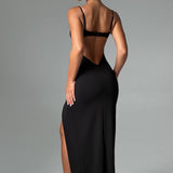 Vestido Maxi Asteria - Preto