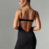 Vestido Maxi Asteria - Preto