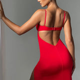 Vestido Asteria Maxi - Vermelho