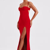 Vestido Asteria Maxi - Vermelho